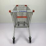 European Style Customized Grocery Shopping Trolley 150L Metal Supermarket
