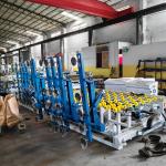 Voltage 380V/50Hz/3P Glass Double Edger Machine for Grinding and Polishing at 1