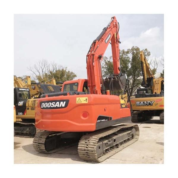 Used Doosan DX140 LC 7 14 Ton Earth-Moving Machinery in Good Condition Made in