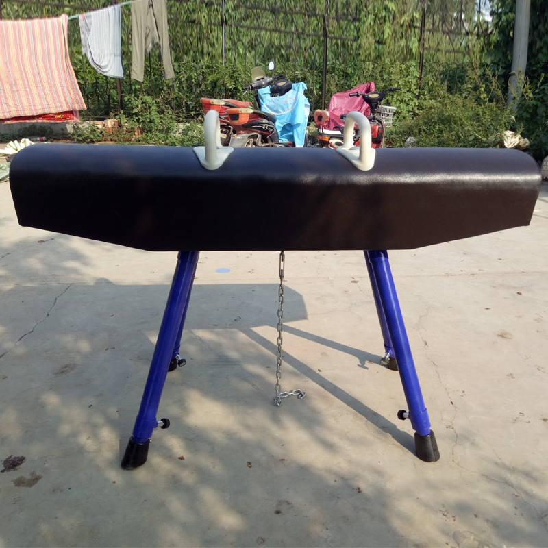 Customized Logo Non-slip Portable Pommel Horse in Professional Gym with Durable Design