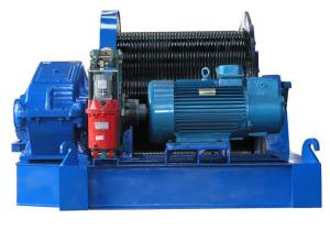 China Pendant Line Control Manual Fast Sliding Electric Winch For Mine factory
