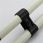 JYJ 25 Double Metal Pipe Joints Set 2.5mm Thick Chrome Plated