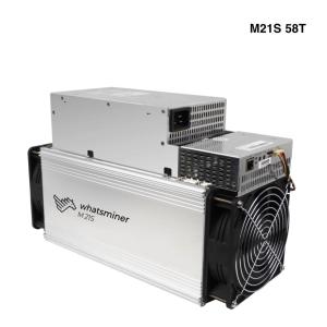 China BTC Miner Machine 3200W-3500W MicroBT Whatsminer M21s 58th factory