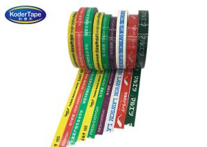 China High Adhesion Colored Packing Tape Custom Logo Printed 30-2000 Mts Length factory