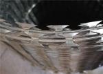 Galvanized Concertina BTO 22 Razor Wire With Ribbon Wire Blade