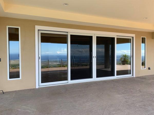 Side Opening Aluminium Sliding Glass Doors Large White Aluminium Sliding Doors