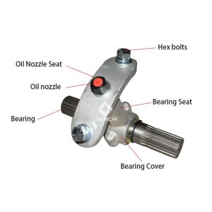 Encoder Flexible Coupling Fixed Type Intermediate Hanger Shaft for Cement
