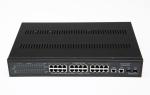 IEEE802.3af Power Over Ethernet Industrial Media Converter , 24 Ports 10/100Mbps