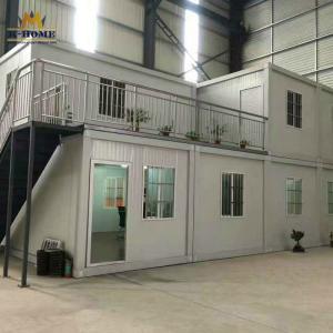 China Modern Design Flat Pack Container House With Roof Platform Family Living Use factory
