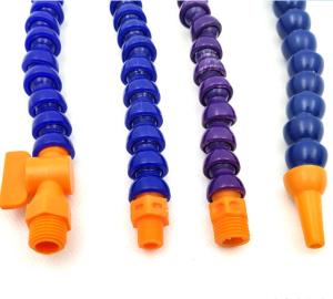 China Adjustable Flexible Plastic Coolant Hose Round / Flat Nozzle 0.8-2.0mm Thickness factory