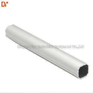 China 28 43mm Diameter Aluminum Alloy Lean Tube Anodizing Surface Treatment 750G/M factory