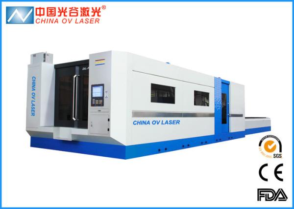 Exchanger Pallet 2000W Automatic Sheet Metal Cutting Machine for 12mm Thickness