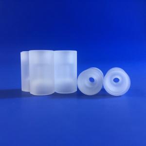 China Cnc Machining Quartz Glass Resistor Insulating Cap Custom factory