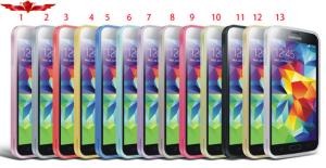 China New Arrival Dirtproof/Shockproof Aluminum Metal Bumper For Samsung Galaxy S5 Colorful factory