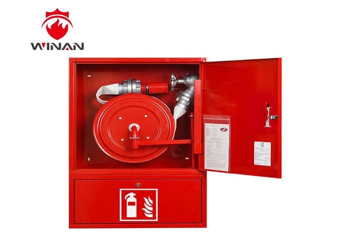 Surface Mounted Fire Hose Cabinet Double Jacket Fire Hose Rack Cabinet
