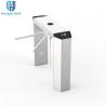 Buy cheap 240V Bridge Type Tripod Turnstile Gate 304 Stainless Steel For Train Station from wholesalers