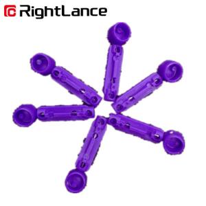 China 0.5MM 25G Painfree Sterile Blood Lancet Single Use FDA For Blood Sugar Test factory