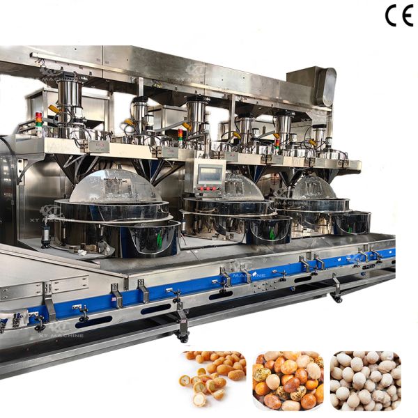 Customizable Japanese Peanut Coating And Baking Machine Covered Peanut Making
