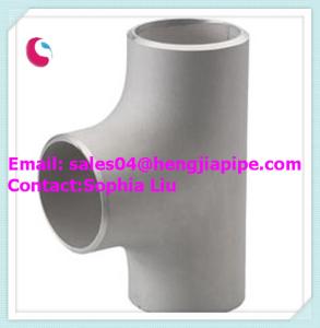 China ALLOY STEEL PIPE TEE factory