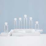 Screw Plastic Bottle With Screw Top And Cap For Liquid Packaging