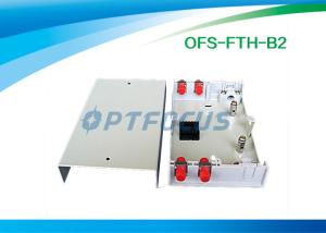 China Small ROHS Fiber Termination Box 6 Pigtail LC Plastic Network Termination Box 152x107x31 mm factory