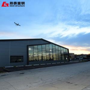 China Easy Assemble Steel Structure Warehouse Prefabricated Hangar factory