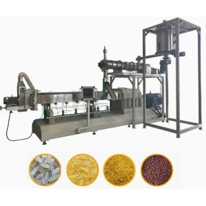 SUS304 Food Extruder Machine / Complete Auto Artificial Nutritional Rice