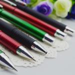 Gel pen,Promotional gel-ink pen with cap,black rubber gel-ink pen
