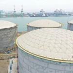 Aluminum Geodesic Dome Roof For Drinking Water Storage And Oil Storage Tank