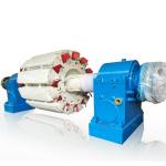 IP54 Rated Brushless Pelton Turbine Generator F Insulation Class 6-10kV Rated