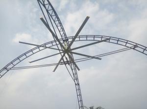 China Energy Saving Industrial Style Ceiling Fans , 6.1m 20 ft Big Fans For Warehouse factory