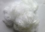 Raw White PSF Staple Fiber Polyester , Fibre De Polyester Flame Retardant