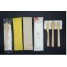 Buy cheap Hotel Restaurant Bamboo Knives Forks And Spoons Set Long 168mm Natural Color from wholesalers