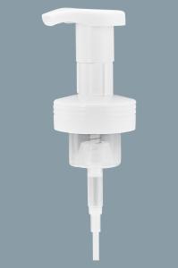 China Cosmetic outspring inner diameter43mm Foam Pump Head 300ml Bottle Application factory