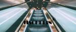 VVVF Commercial Shopping Mall Escalators 0.5m/s Indoor Outdoor With 1000mm Step