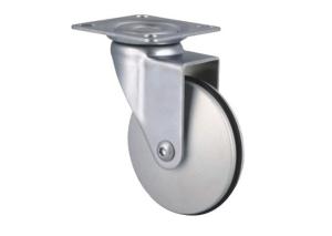 China Smooth Running Plastic Caster Wheels For Furniture / Cabinet / Equipment factory