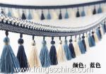 Handmade fashionable chain beads lace tassels fringes for curtain/sofa/pillow