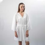 S&J Wholesale Disposable Robe Gown non woven Soft PP SPA Beauty Salon Kimono