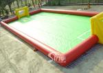 Adult N children giant interesting water inflatable football field for outdoor
