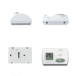 Riseem Push Button ABS Non Programmable Thermostat For Underfloor Heating