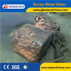 Wanshida CE Certification Hydraulic Scrap Steel Baling Machine