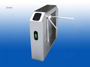 China Semi Automatic Tripod Turnstile Gate Waist Hight 202 Stainless Steel factory