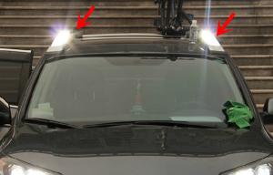 China Luxury Auto Roof Racks For Honda CR-V 2012 2015 With Crossbars And Light factory