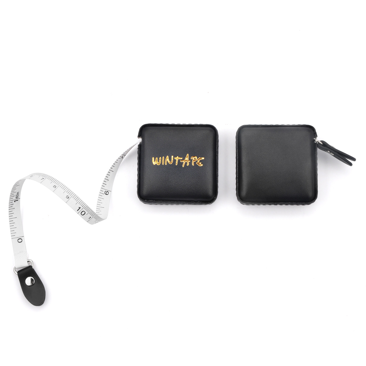 Wintape 150cm 60" Factory Wholesale Body Measuring Tape Custom Color Logo Mini Portable PU Leather Material Tape Measure