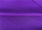 Plain 32G Polyester Spandex Fabric High Density 58 / 60 Inches