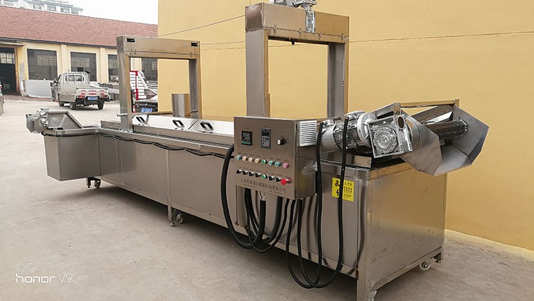 High Productivity 580 KG Industrial Chicken Deep Fryer for McDonalds Food Preparation