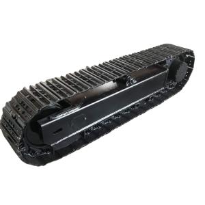 China Factory Customized Steel Rubber track Chassis from 0.5to 120t steel undercarriage for excavator factory
