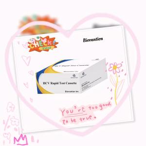 China HCV Rapid Test Cassette High Sensitivity Hot Sale Biovantion factory