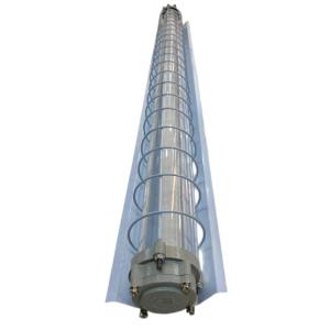 China IP65 2ft 4ft Linear Light Fixture Single Double Tubes Explosion Proof factory