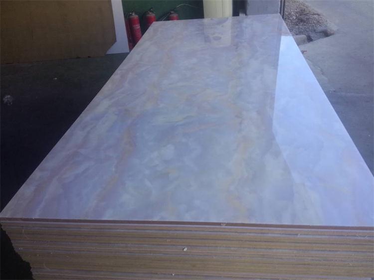 4*8 scratch resistant Gloss marble color acrylic high gloss MDF